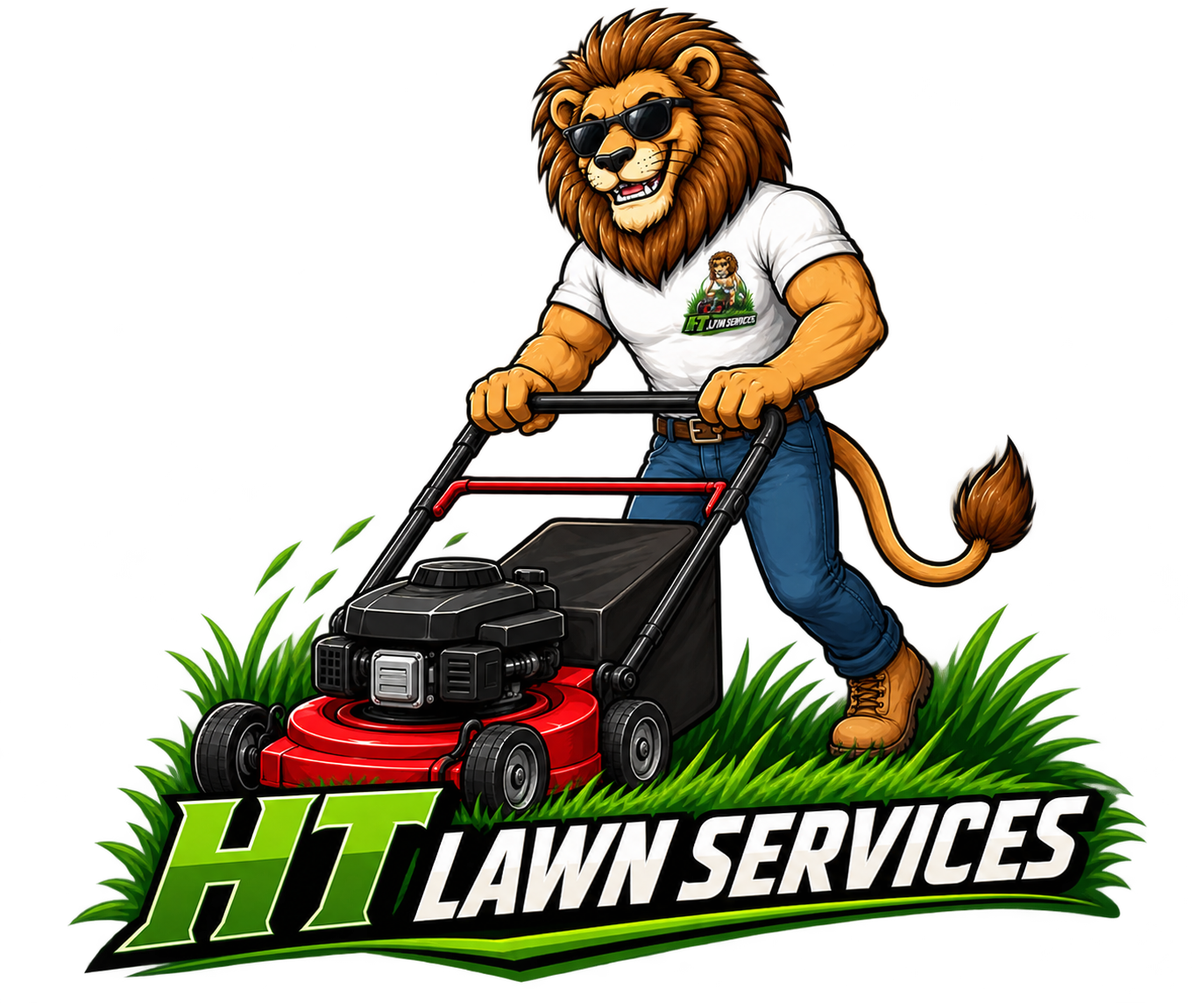HT Lawn Services logo